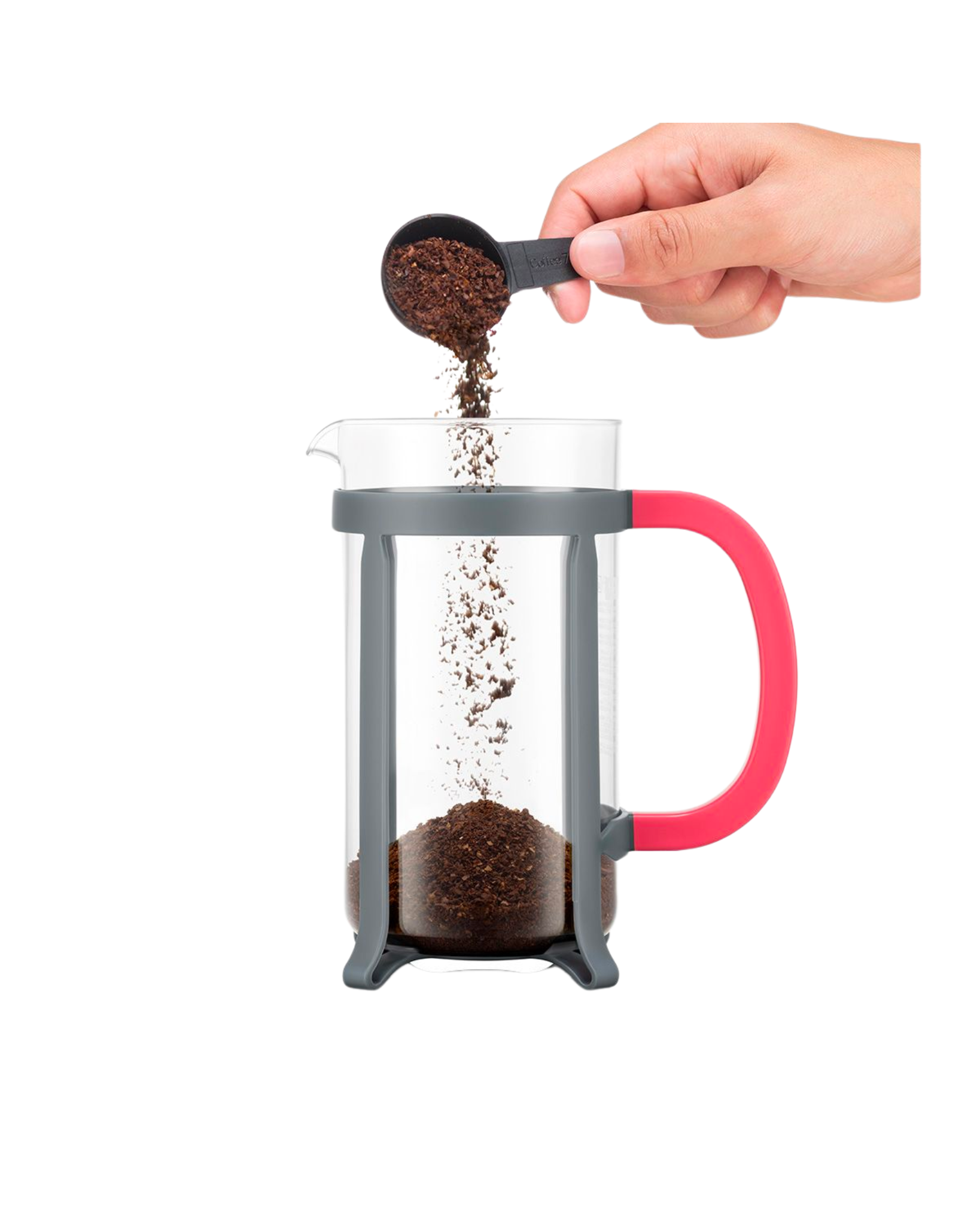 French Press (pink/green/grey) 1L