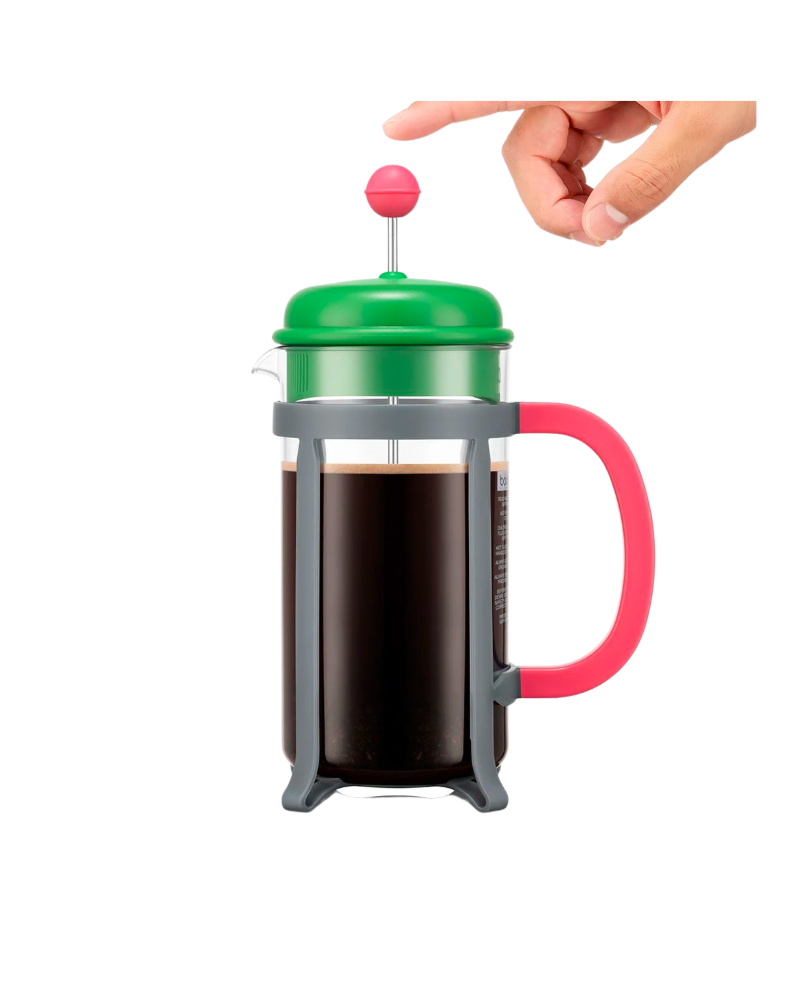 French Press (pink/green/grey) 1L