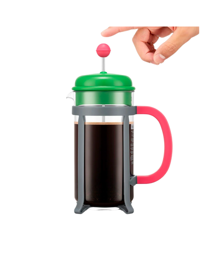 French Press (pink/green/grey) 1L