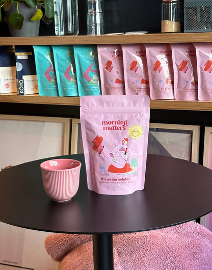 It’s giving holiday