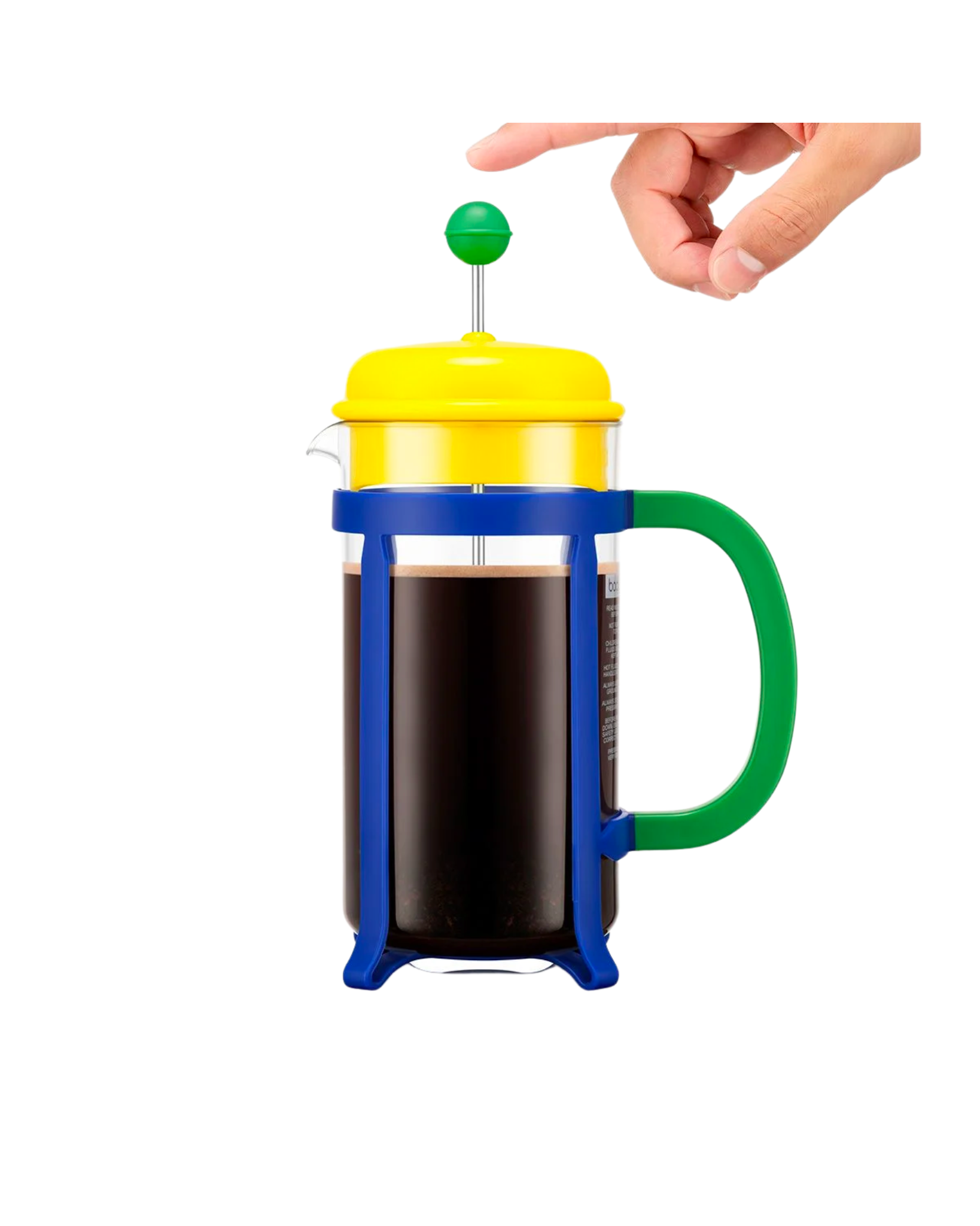 French Press (yellow/green/blue) 1L