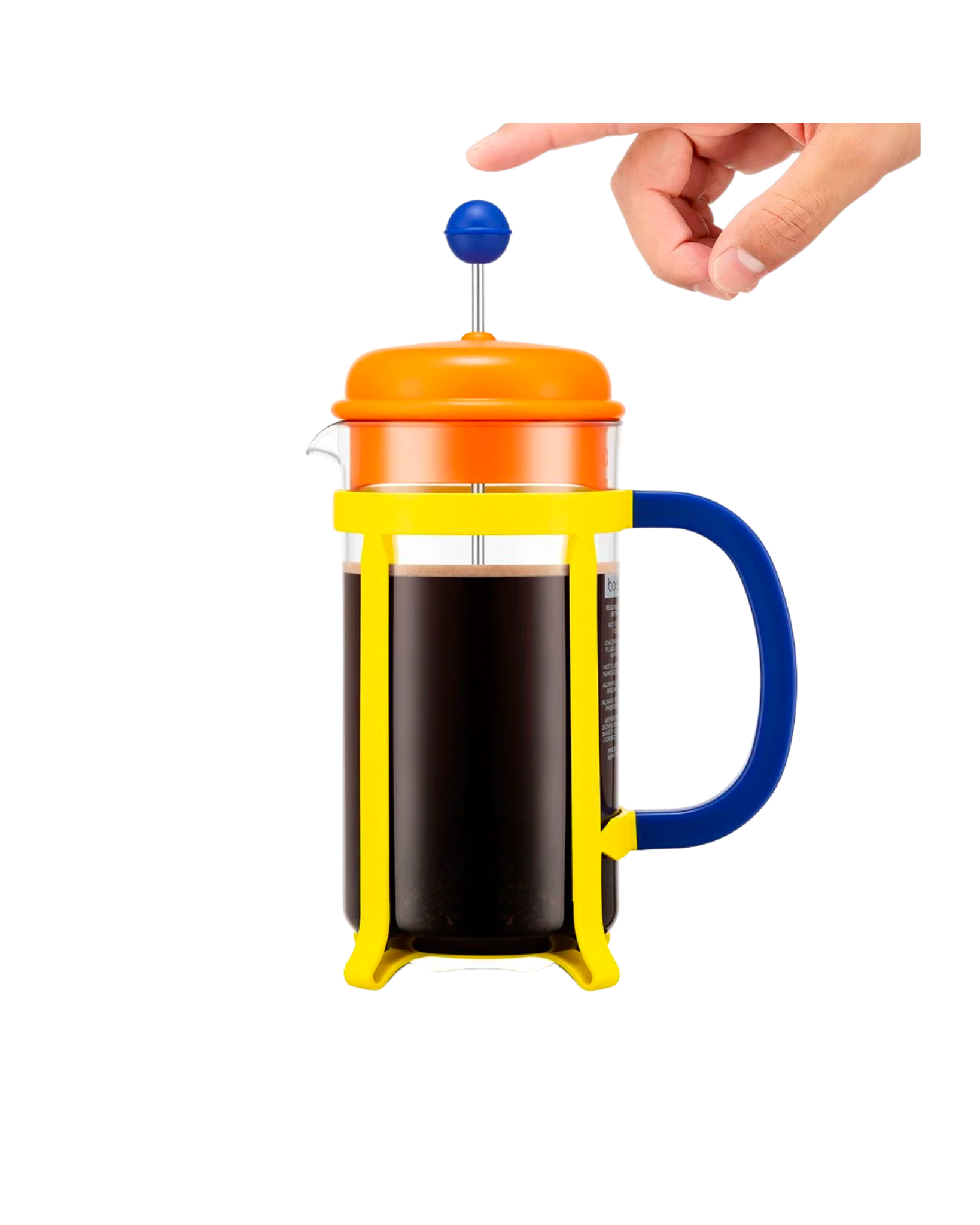 French Press (orange/yellow/blue) 1L