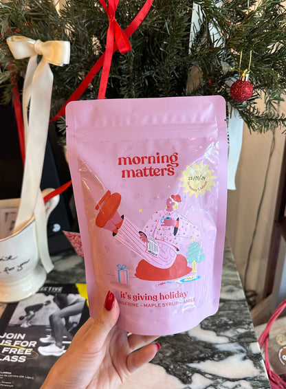 It’s giving holiday